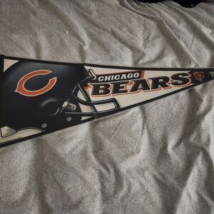 WinCraft Chicago Bears NFL  12" x 30" Large Logo Premium Pennant